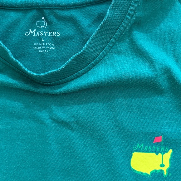 Masters Golf 2018 Green Shirt Size L - Picture 4 of 4